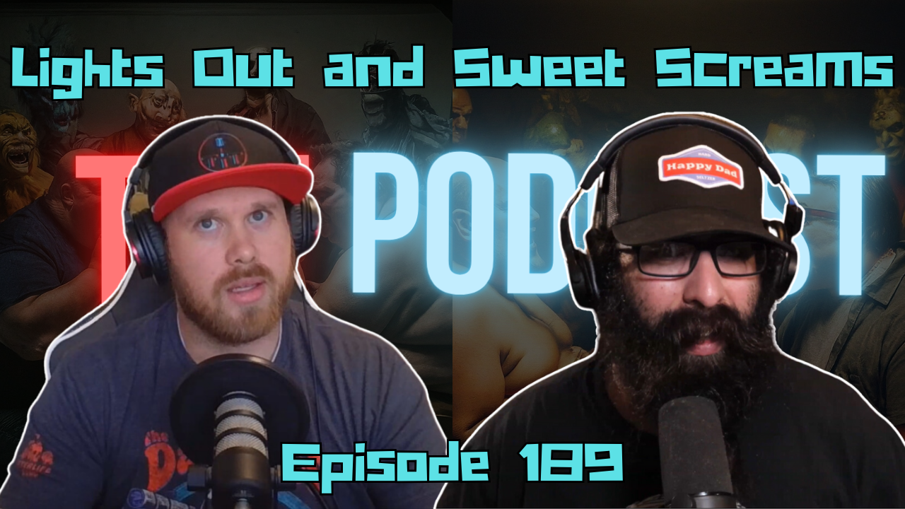 Beard Laws and Gute discuss various topics including podcasting, power outages, freeze-dried food, prom experiences, and horror movies.