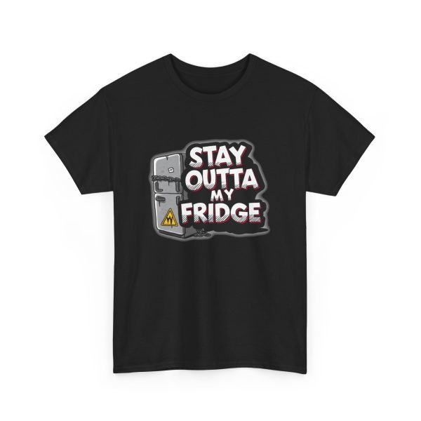 Stay Outta My Fridge Podcast Official 90s Logo T-Shirt - Throwback Style - Image 3