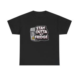 Stay Outta My Fridge Podcast Official 90s Logo T-Shirt - Throwback Style