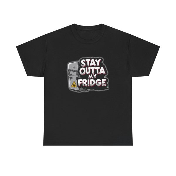 Stay Outta My Fridge Podcast Official 90s Logo T-Shirt - Throwback Style